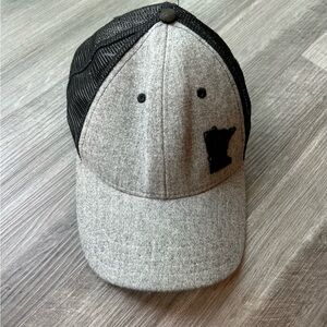 Beauty Status Black and Gray Trucker Hat